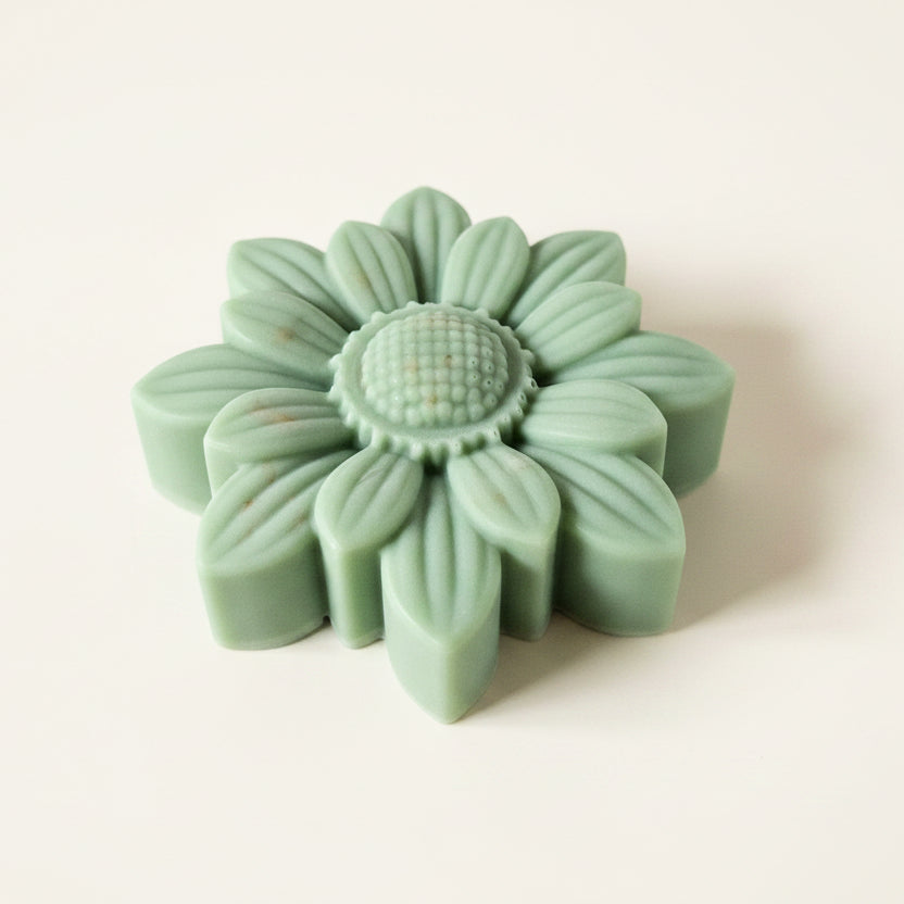 Savon en forme de fleur
