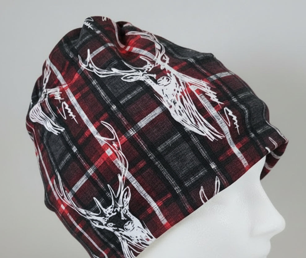 Tuque en tissu doublé micro-polar