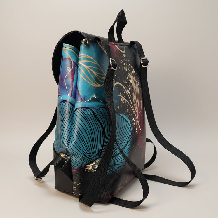Sac à dos sacoche en simili cuir