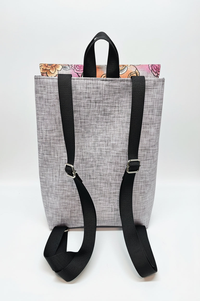 Sac à dos sacoche en simili cuir