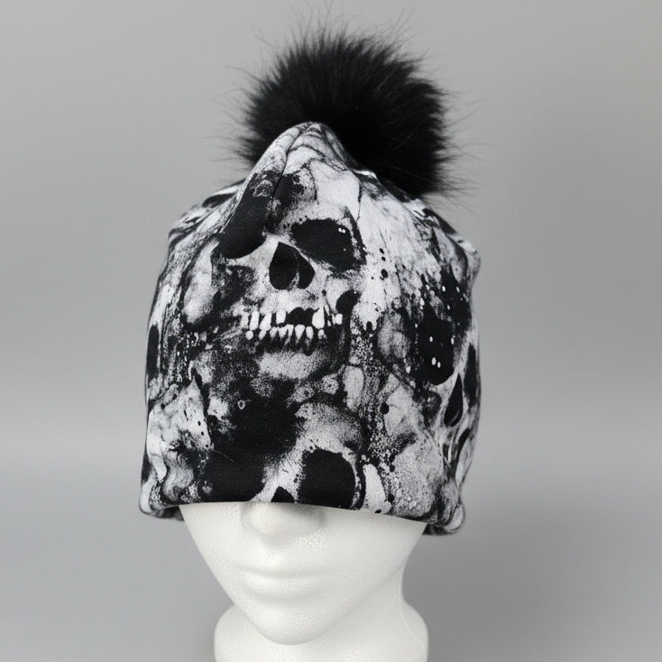 Tuque en tissu doublé micro-polar