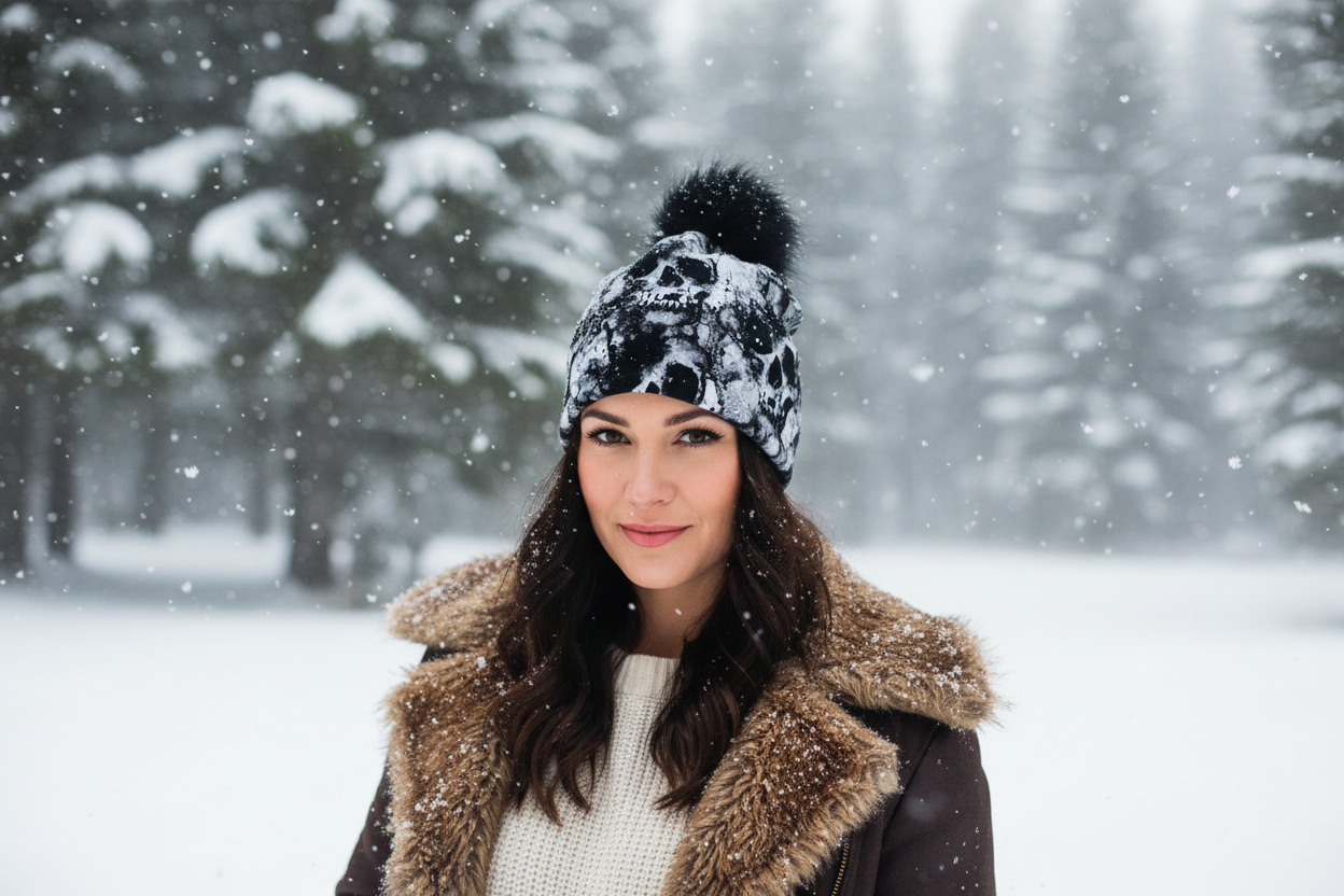 Tuque en tissu doublé micro-polar