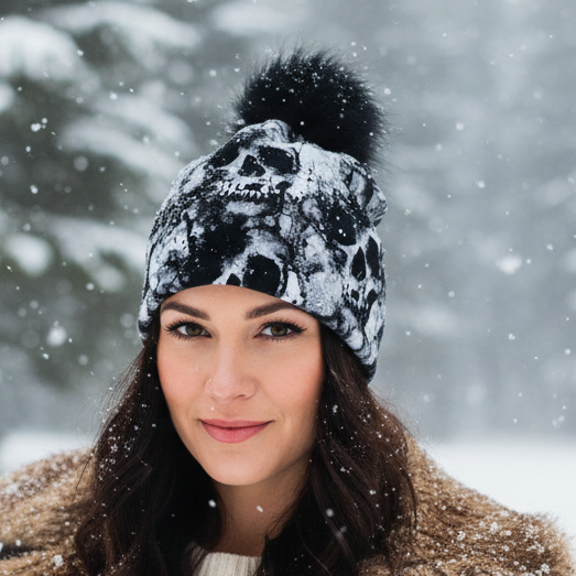 Tuque en tissu doublé micro-polar
