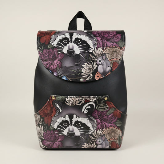 Sac à dos sacoche en simili cuir