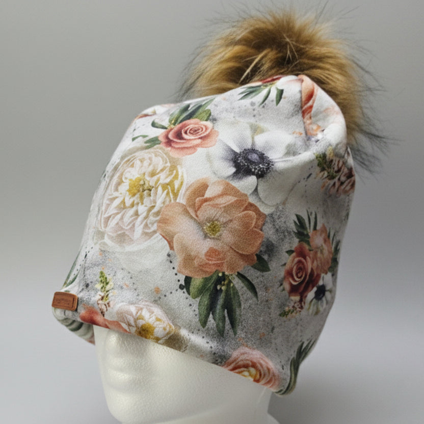 Tuque en tissu doublé micro-polar