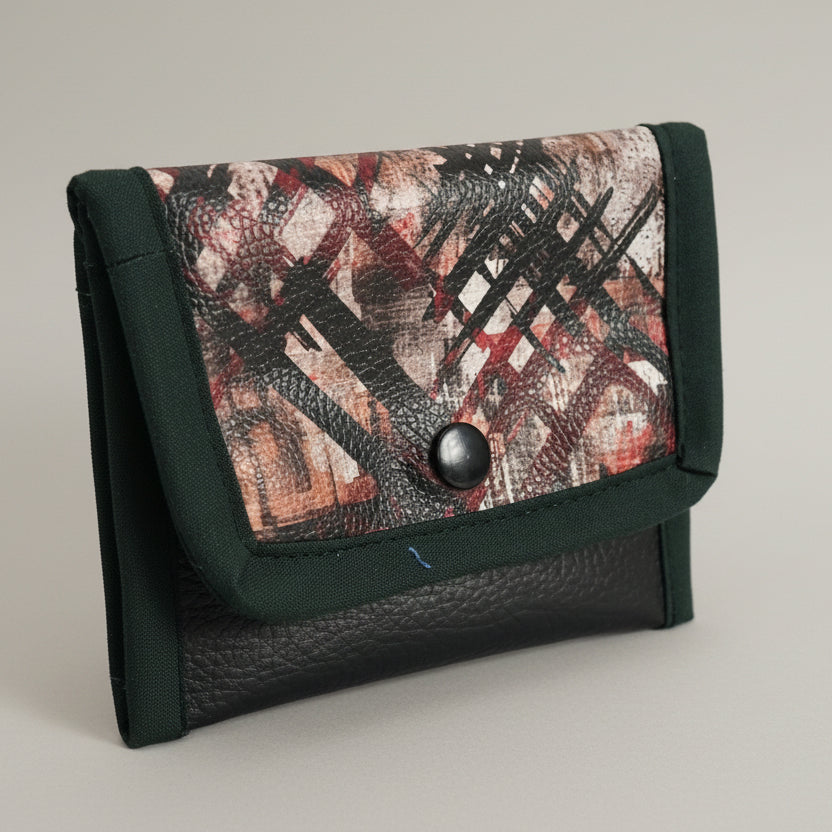 Petit porte-monnaie en simili cuir