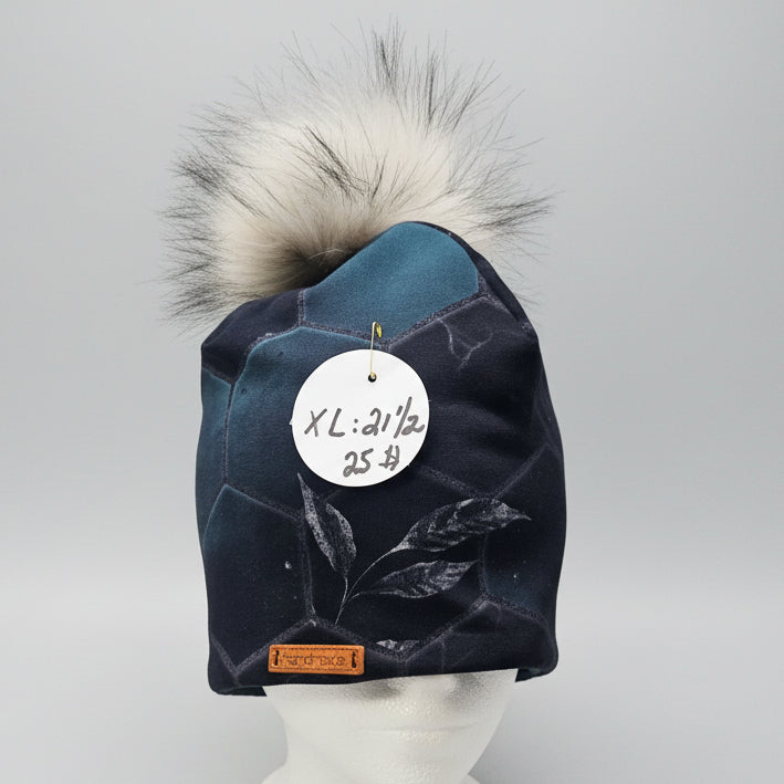 Tuque en tissu doublé micro-polar