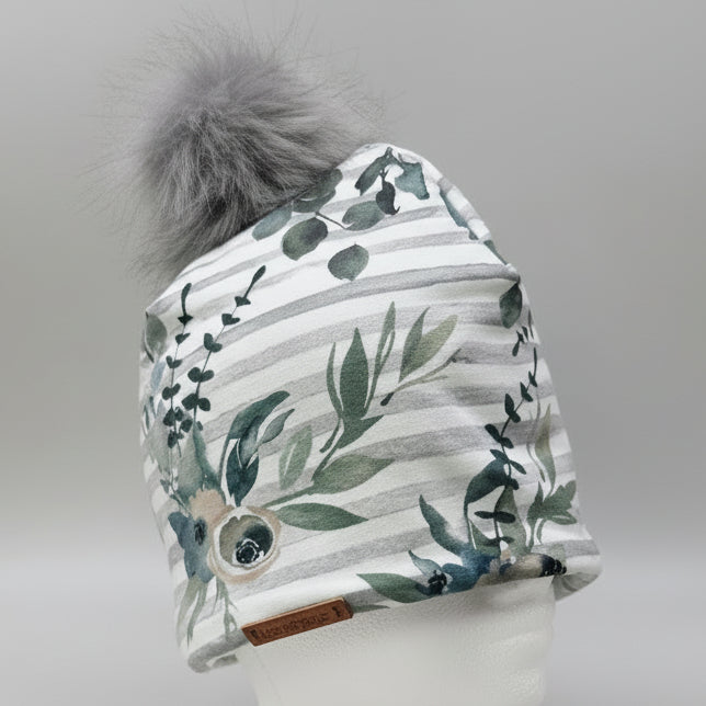 Tuque en tissu doublé micro-polar