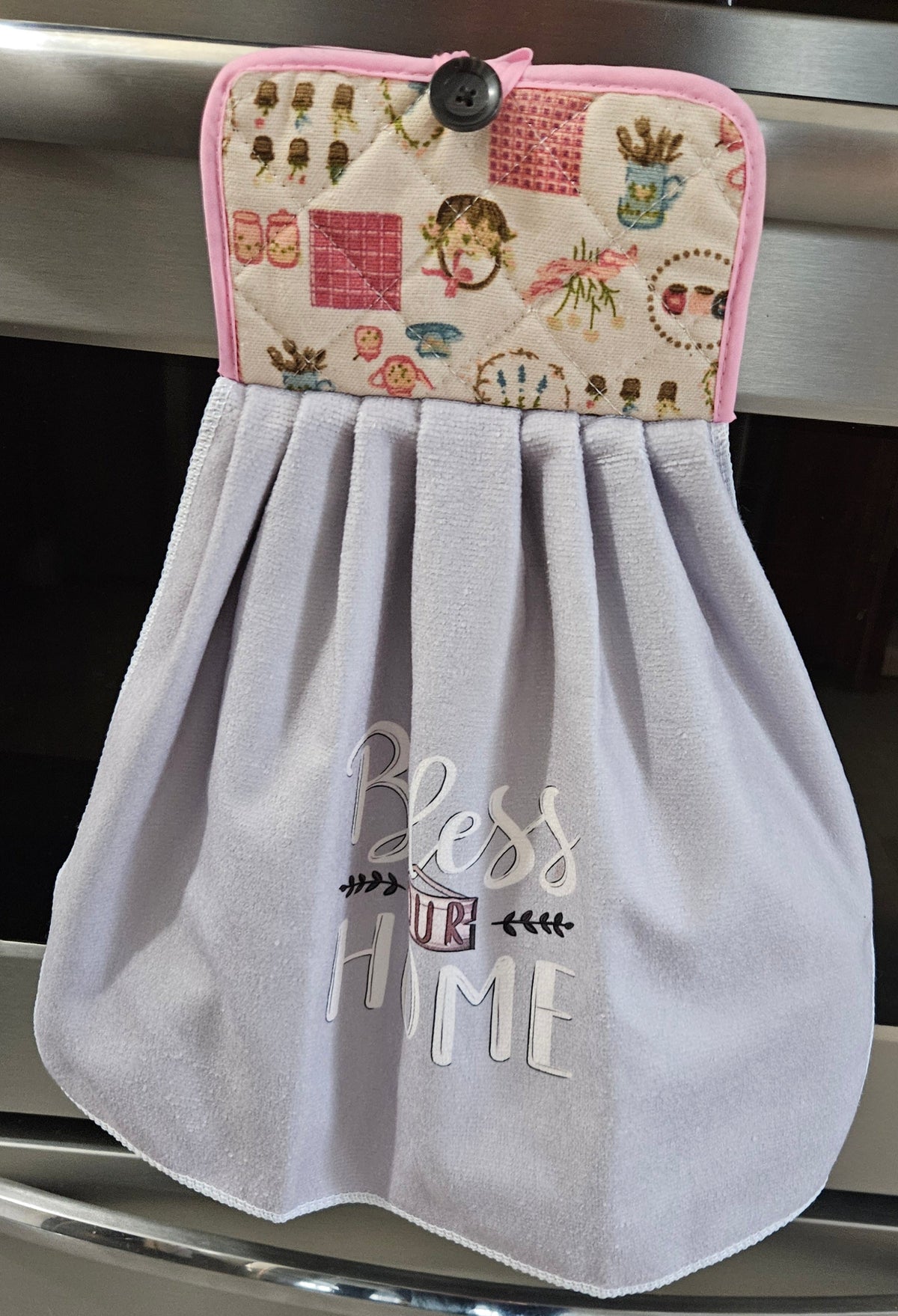 Essuie-Main avec Bouton - Attache Pratique