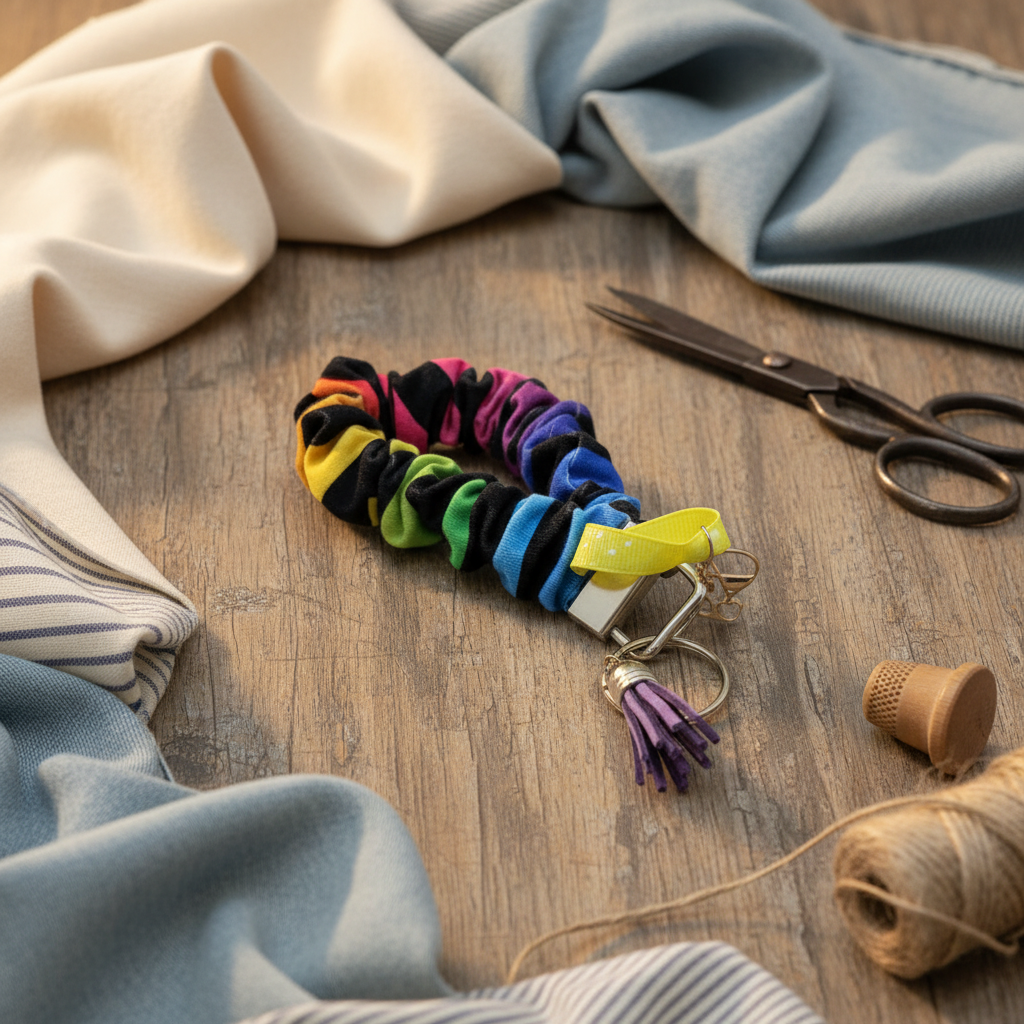 Porte-clé -bracelet extensible