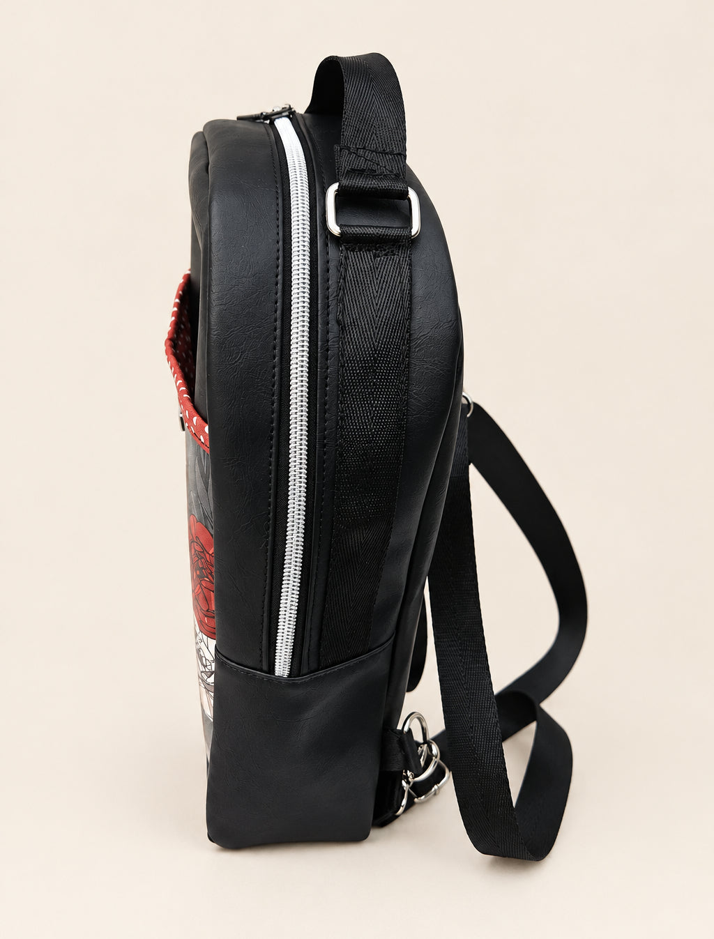 Sac à dos sacoche en simili cuir