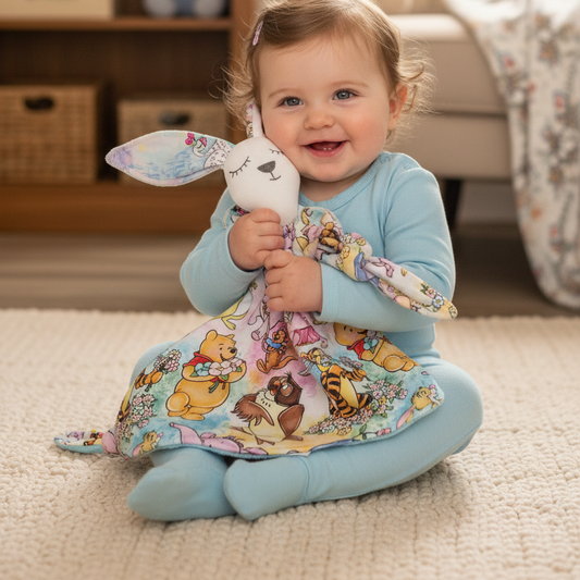Mini Doudou avec Attache-Suce