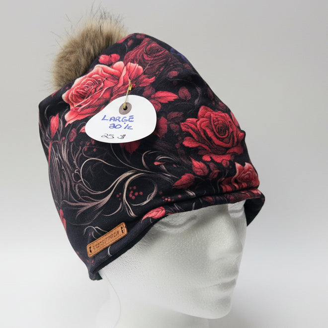 Tuque en tissu doublé micro-polar