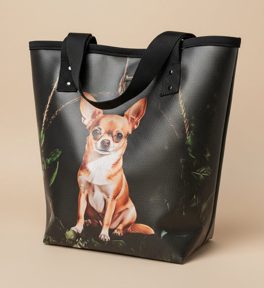 Grand sac Cabas en simili cuir