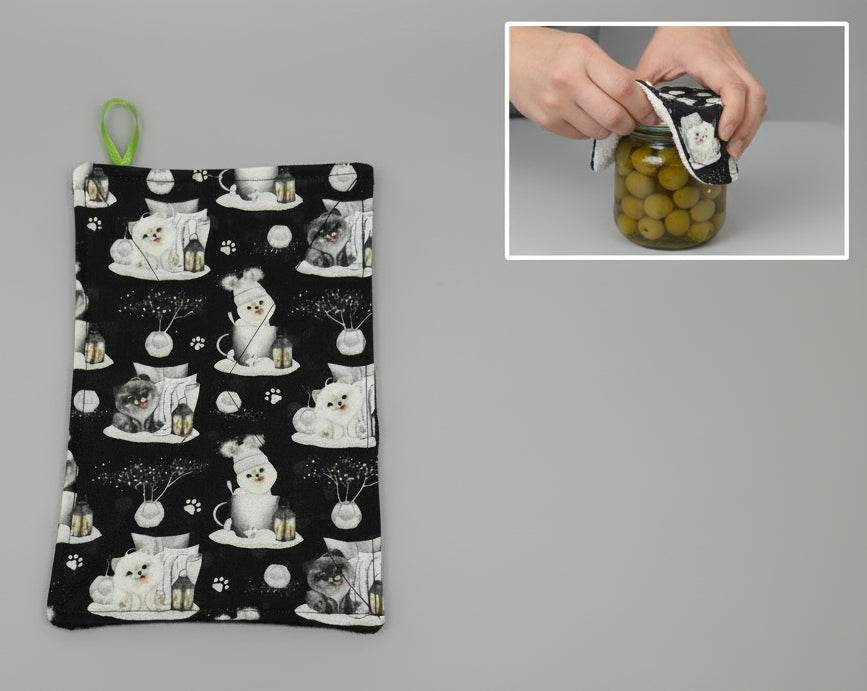 Ouvre-pot en tissu antidérapant