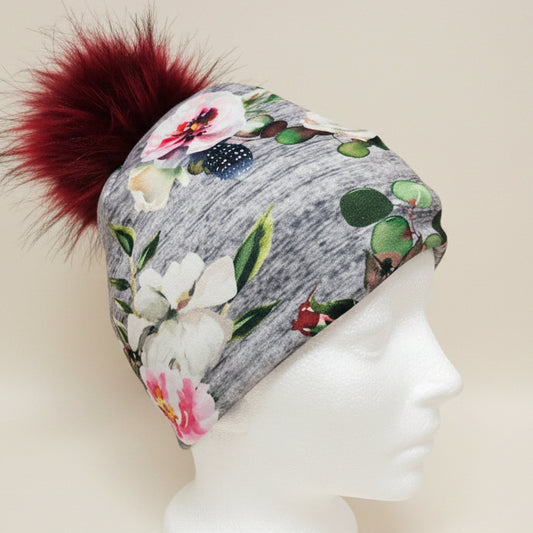 Tuque en tissu doublé micro-polar