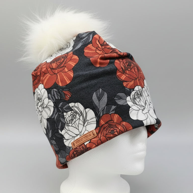 Tuque en tissu doublé micro-polar