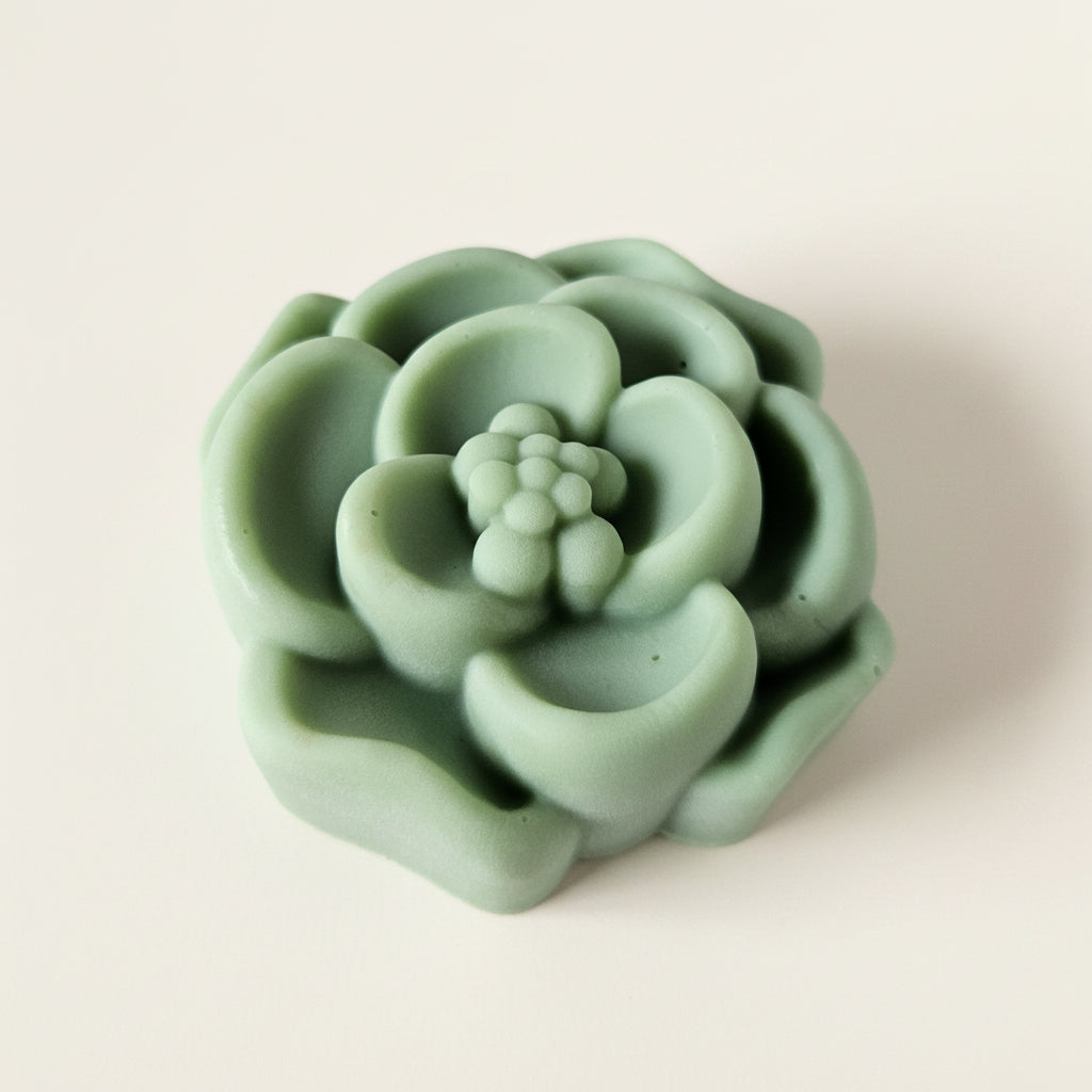 Savon en forme de fleur