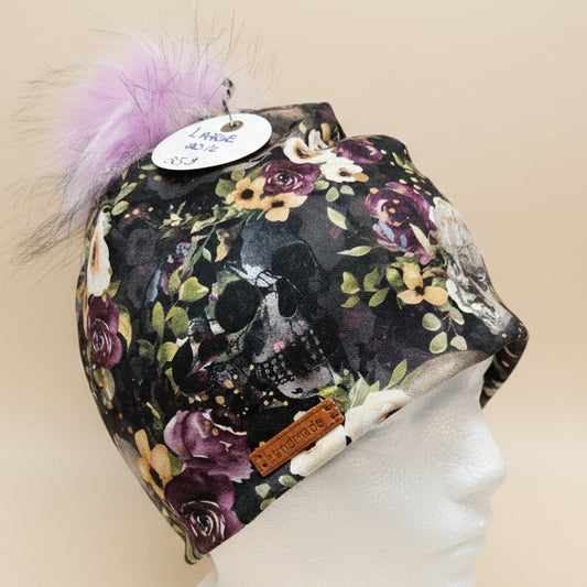 Tuque en tissu doublé micro-polar