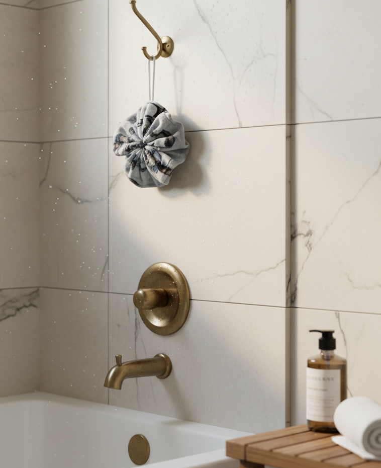 Fleur de douche ratine