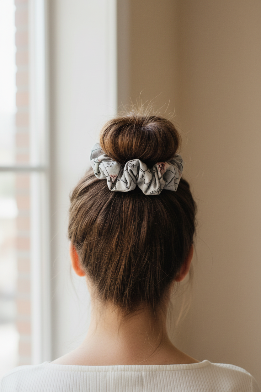 Chouchou à cheveux en tissu