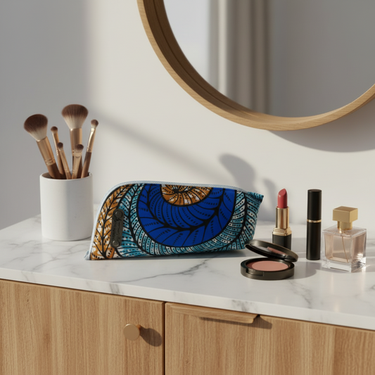 Trousse à pinceaux et maquillage