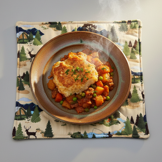 Sous-assiettes réversibles pour micro-ondes