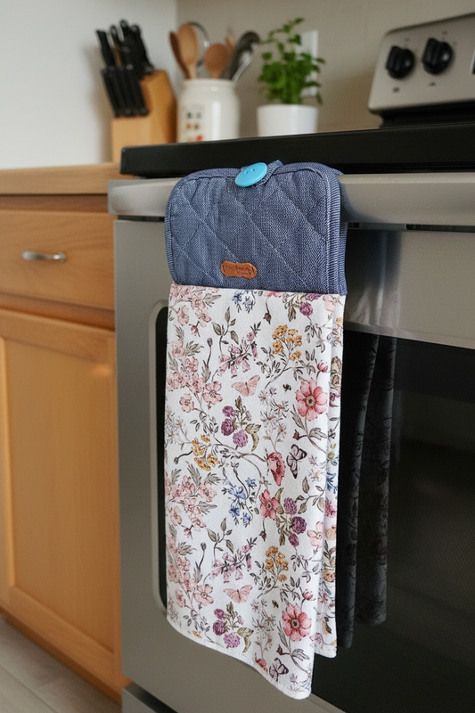 Essuie-Main avec Bouton - Attache Pratique
