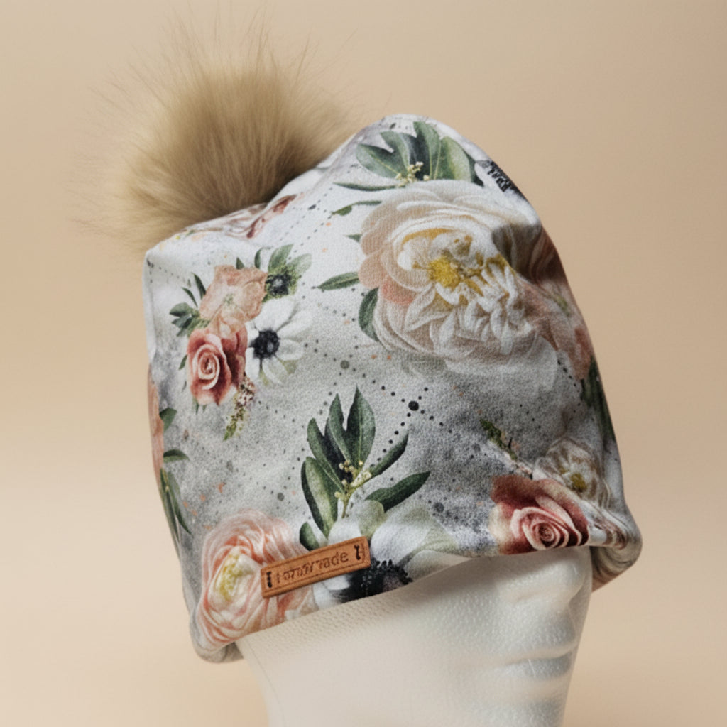 Tuque en tissu doublé micro-polar