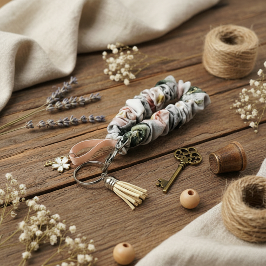 Porte-clé -bracelet extensible