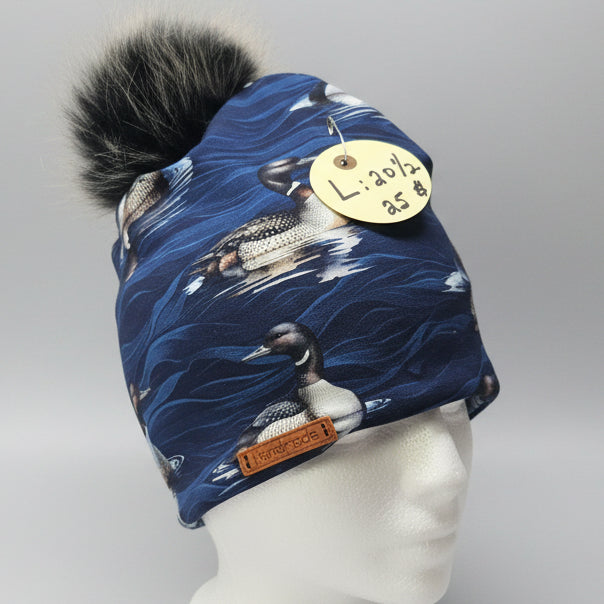 Tuque en tissu doublé micro-polar