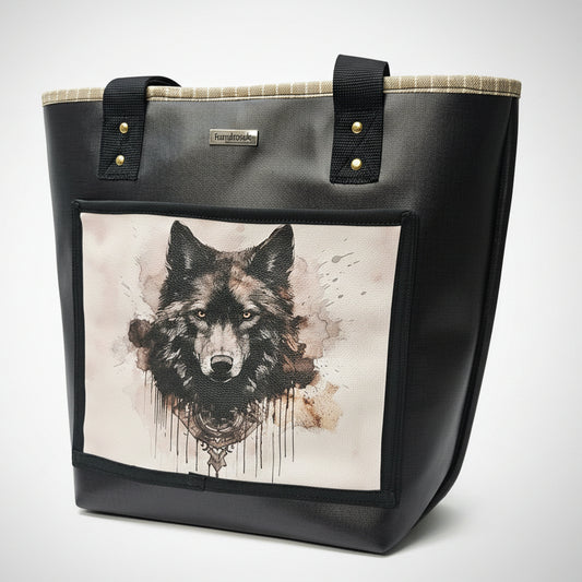 Grand sac Cabas en simili cuir