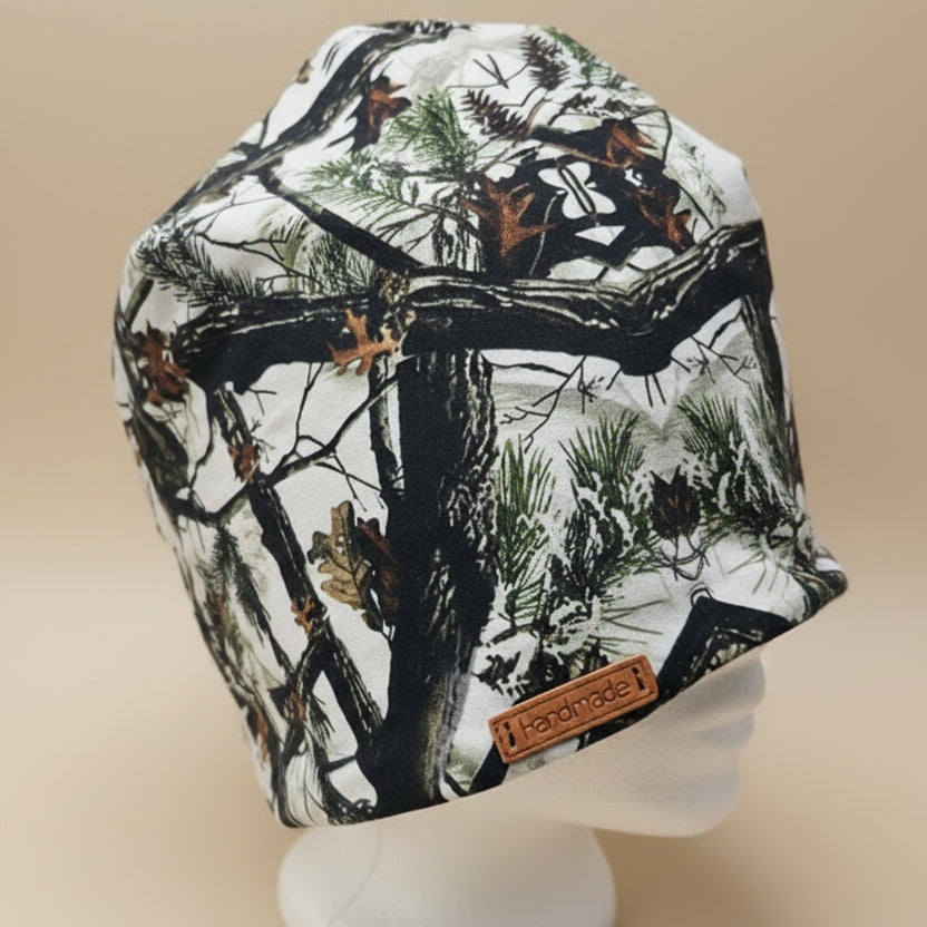 Tuque en tissu doublé micro-polar