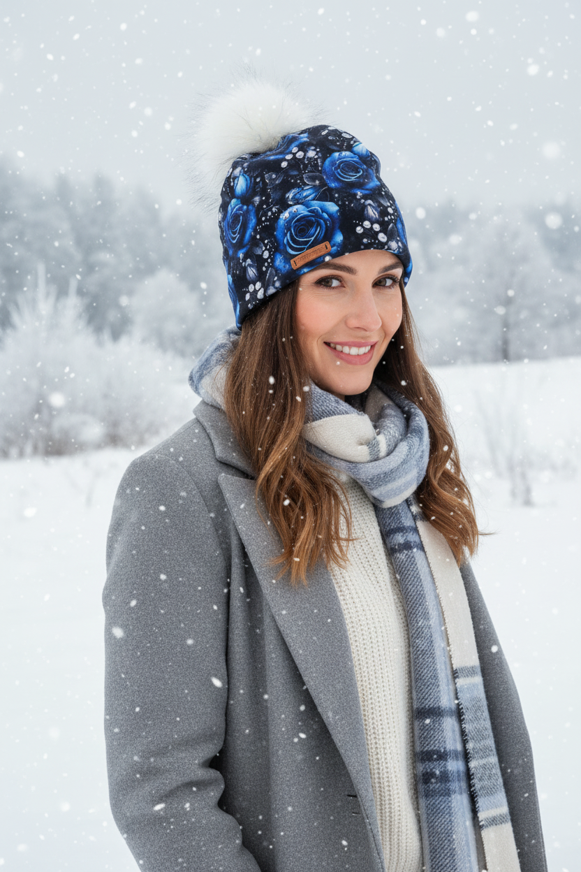 Tuque en tissu doublé micro-polar