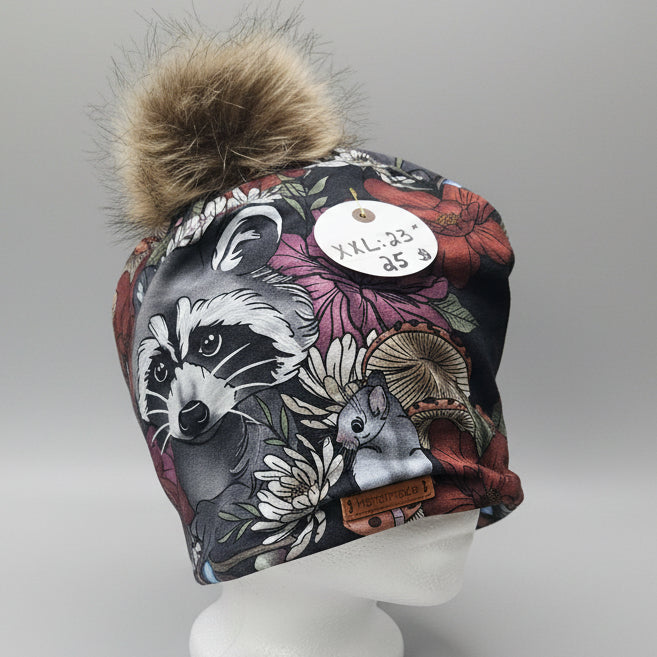 Tuque en tissu doublé micro-polar