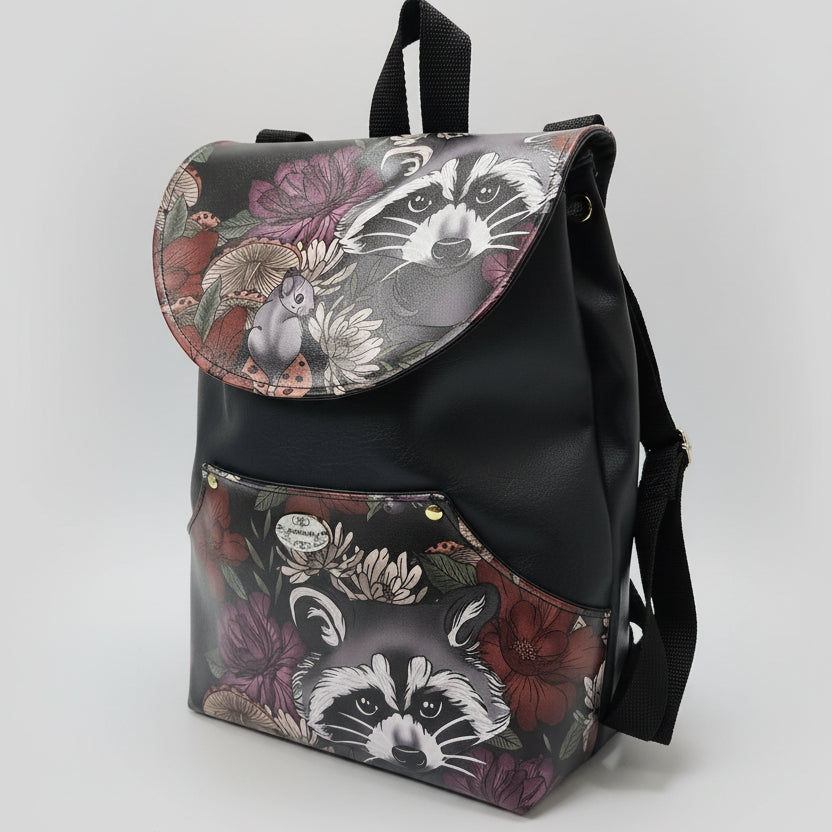 Sac à dos sacoche en simili cuir