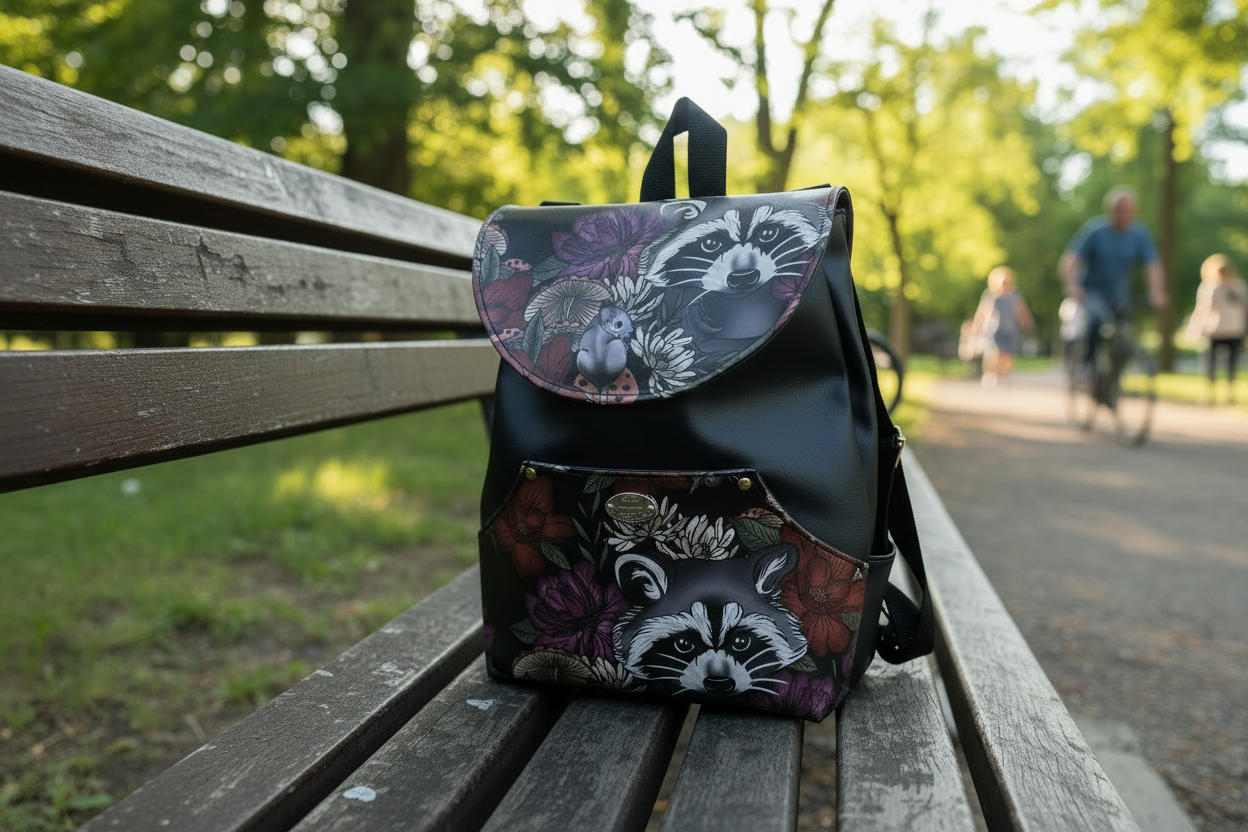Sac à dos sacoche en simili cuir