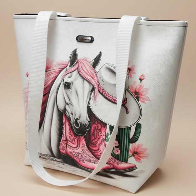 Sac à l'épaule en simili cuir - Format moyen
