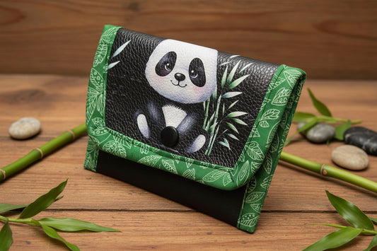 Petit porte-monnaie en simili cuir