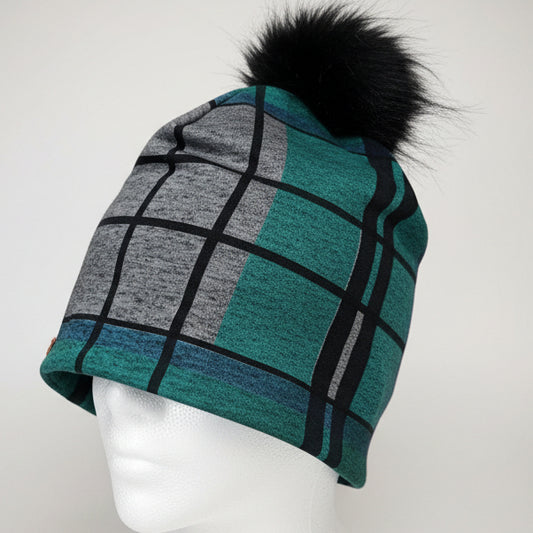 Tuque en tissu doublé micro-polar