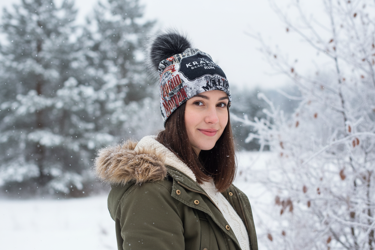 Tuque en tissu doublé micro-polar