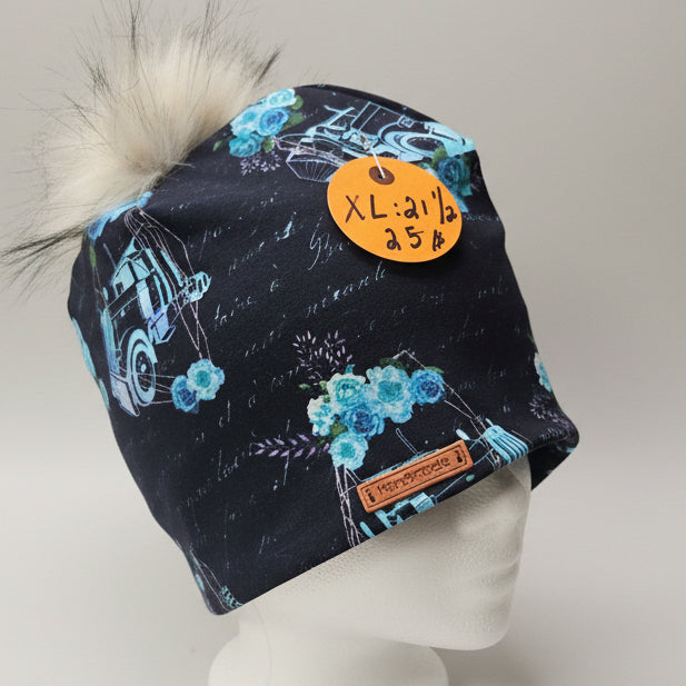 Tuque en tissu doublé micro-polar