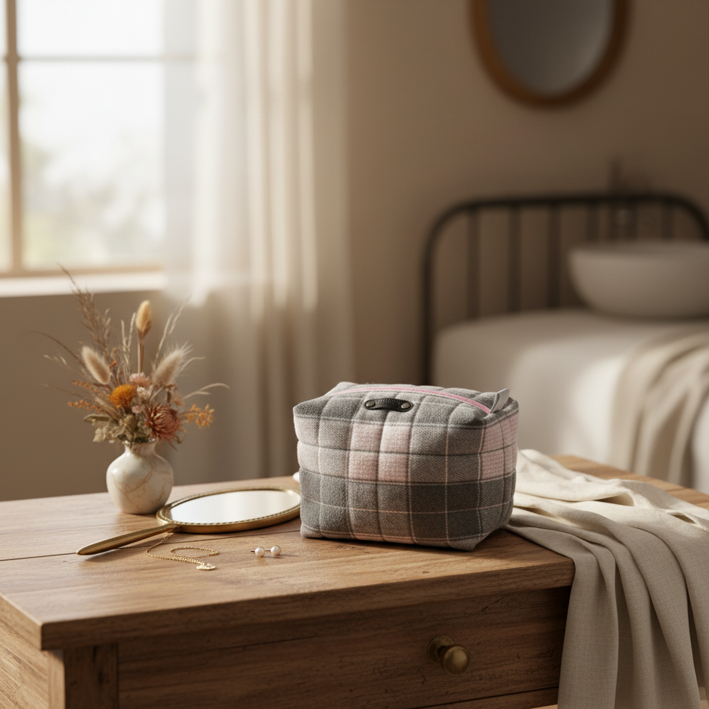 Trousse matelassée
