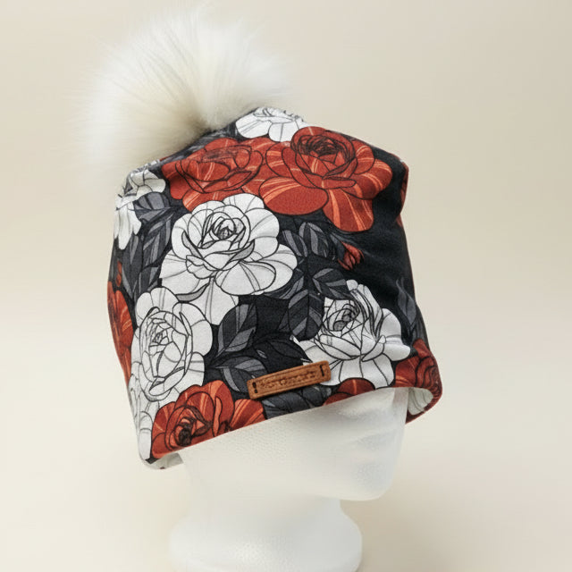 Tuque en tissu doublé micro-polar