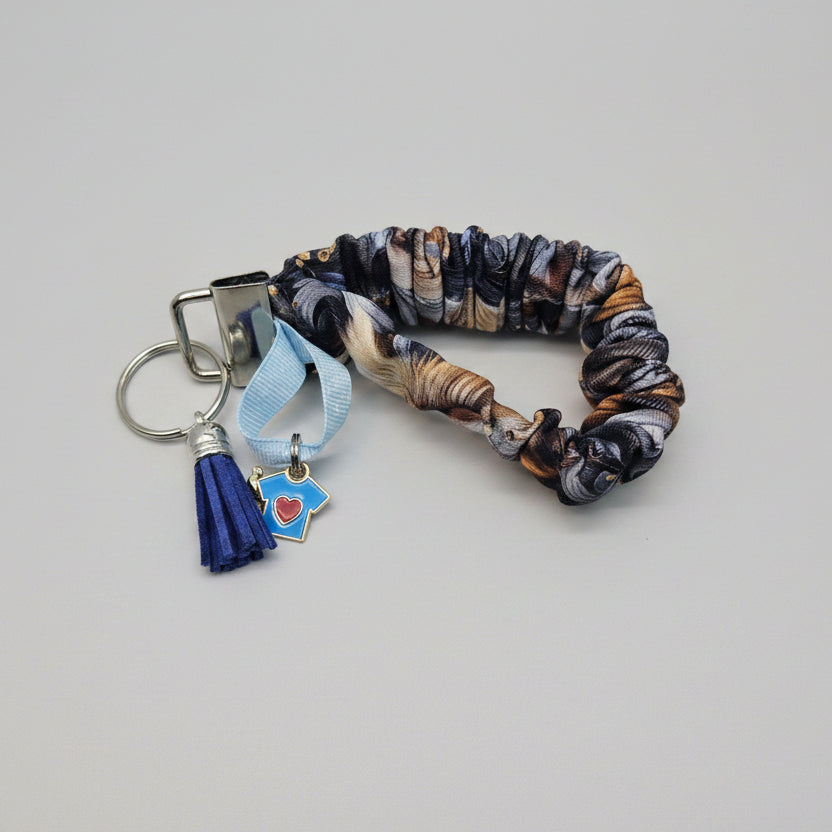 Porte-clé -bracelet extensible