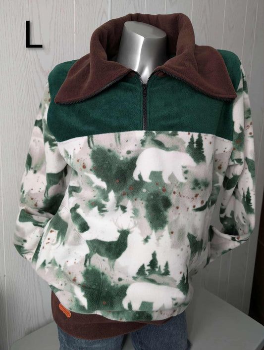 Chandail en polar UNISEX-LARGE