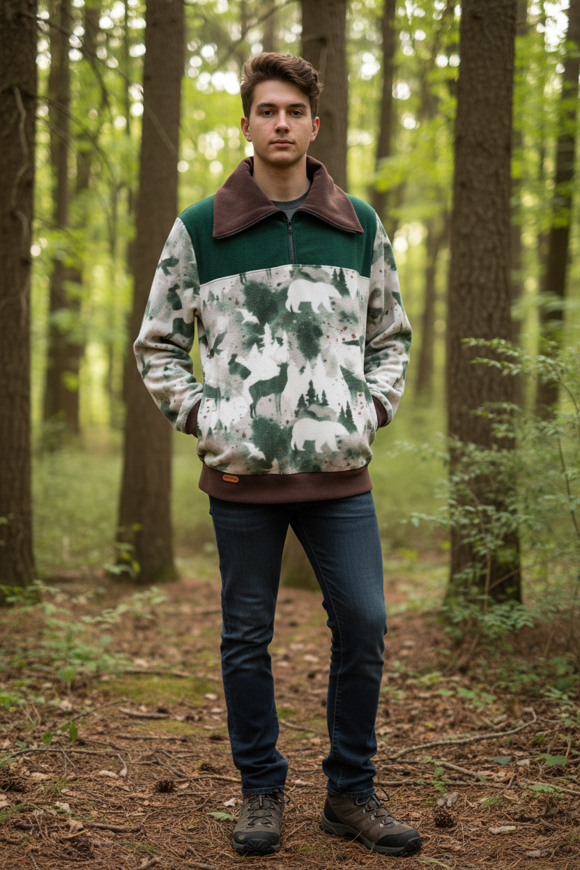Chandail en polar UNISEX-LARGE