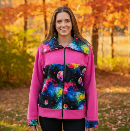 Chandail-Veste en polar UNISEX-MEDIUM