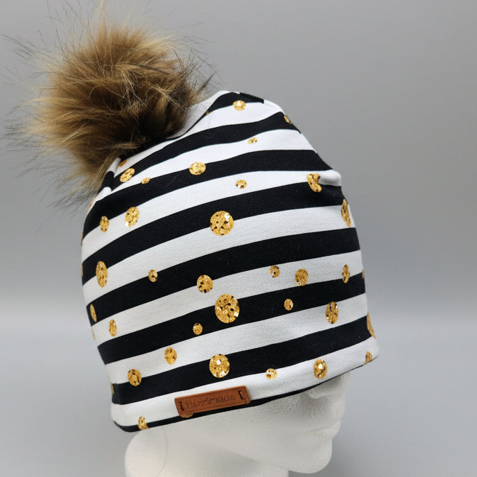 Tuque en tissu doublé micro-polar