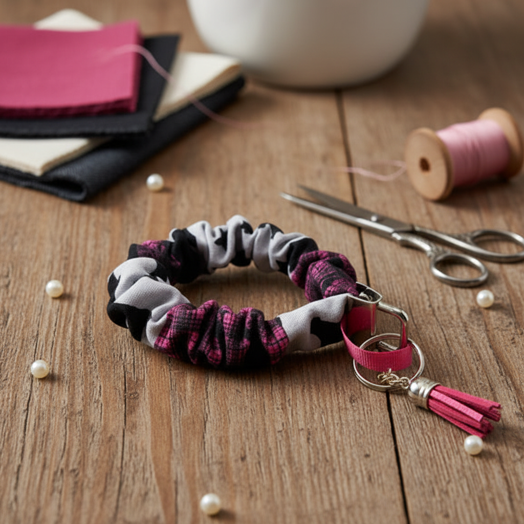 Porte-clé -bracelet extensible